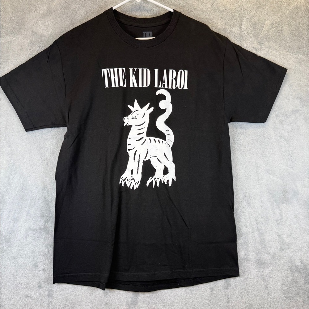 The Kid Laroi Size Large Black Graphic Shirt Mens New Casual TKL 2022